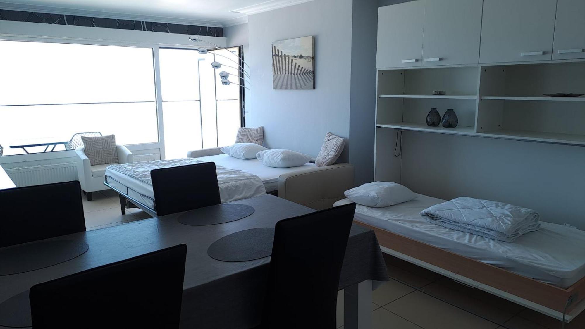Modern Studio With Beautiful Sea View - 9Th Floor Blankenberge Zewnętrze zdjęcie